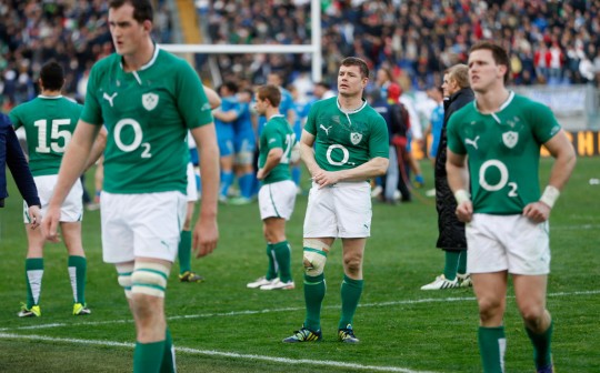 Italy Ireland RBS Six Nations Brian O'Driscoll 2013